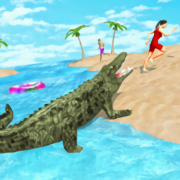 吃人鳄鱼模拟器 V1.0 安卓版